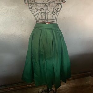 Retro Green Skirt